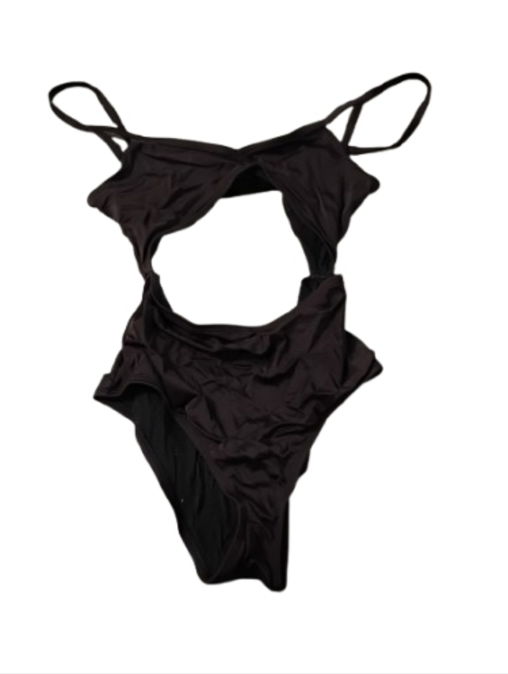 Out From Under Urban Outfitters Cutout One Piece Black Swimsuit Sz S